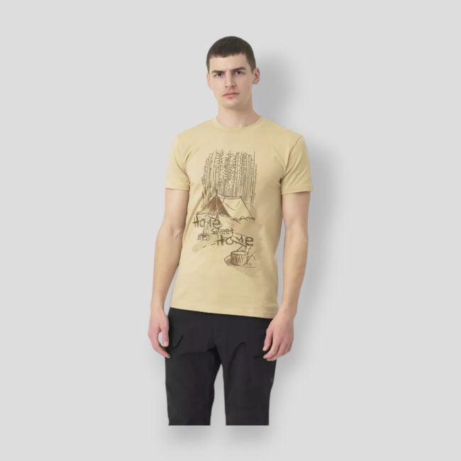 t-shirt (home sweet home) - khaki - helikon