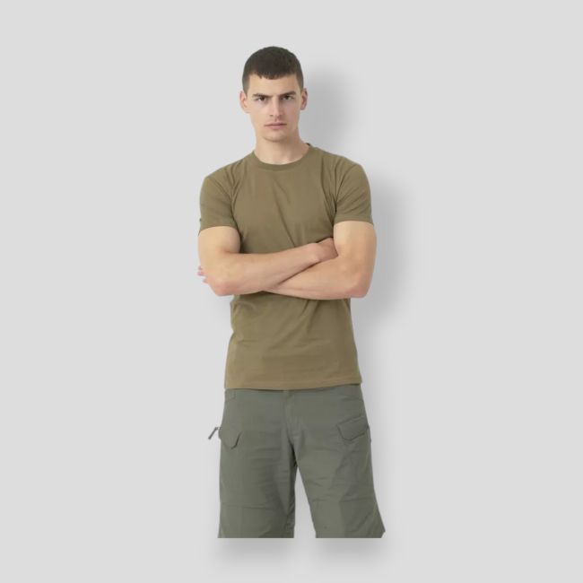 T-shirt - bawełna - taiga green - Helikon