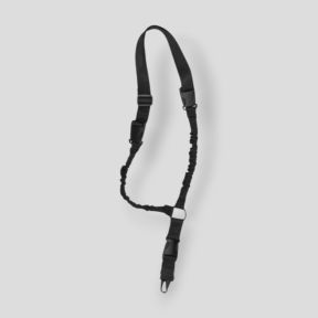 Correia tática 1 ponto em forma de D em nylon 2BR19 - Preto - Vega Holster