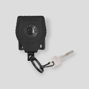 Llavero con pasador de cinturón y sistema de bloqueo 8V31 - Negro - Vega Holster