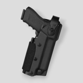 Kabura Zoom z polimeru VKZ8 do Sig P220 + latarka/laser - Czarna - Vega Holster