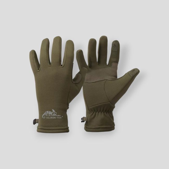 tracker outback gloves - olive green - helikon