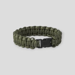 survival bracelet - paracord - olive green - helikon