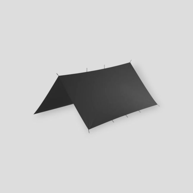supertarp® - polyester ripstop - shadow grey - helikon