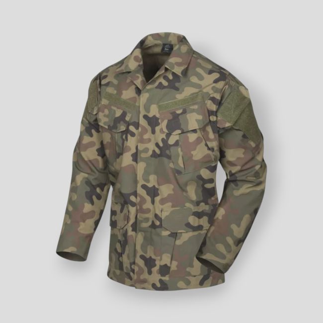 sfu next® shirt - polycotton ripstop - pl woodland - helikon
