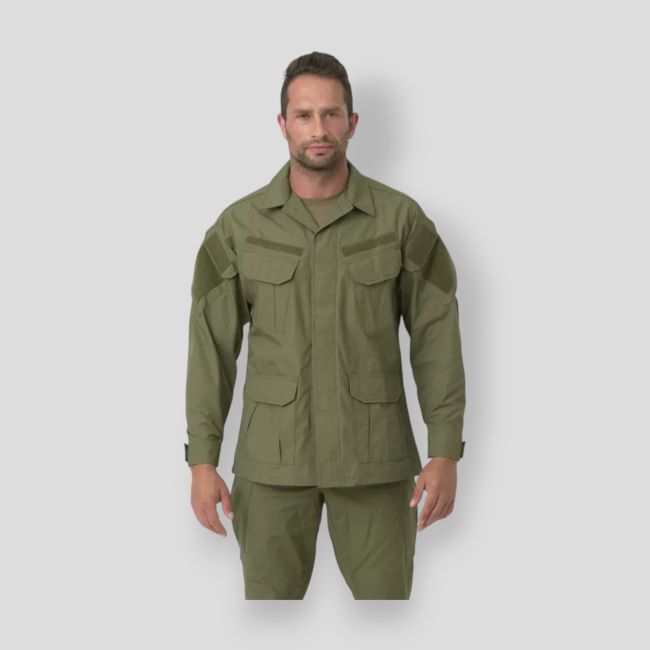 sfu next® shirt - polycotton ripstop - olive green - helikon