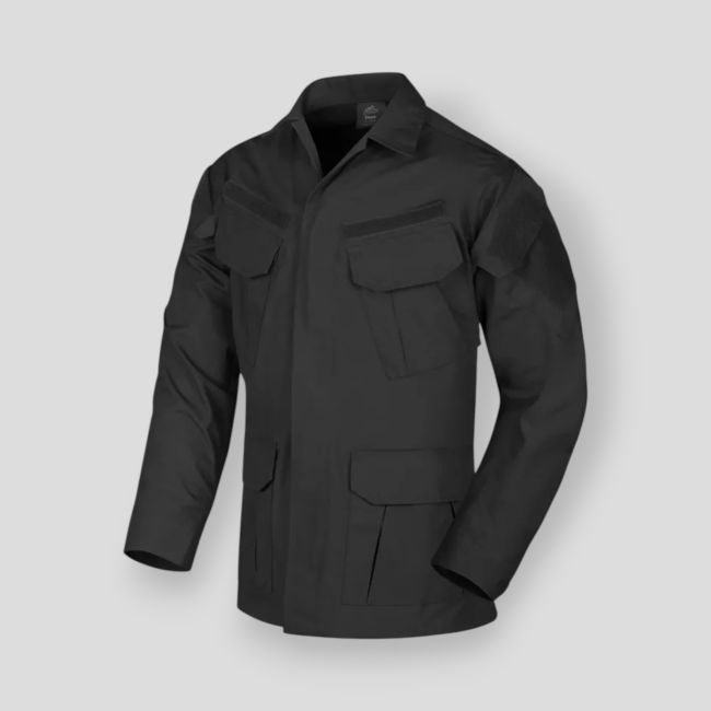 sfu next® shirt - polycotton ripstop - black - helikon