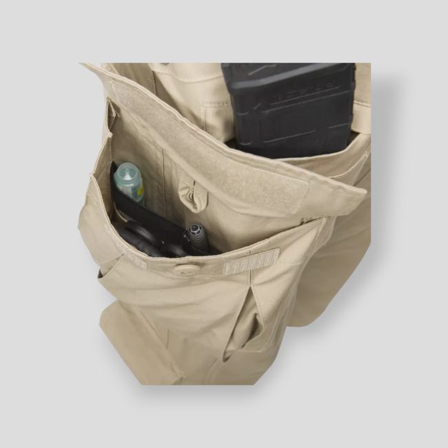 sfu next® spodnie - bawełna ripstop - khaki - helikon