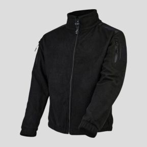 Fleecejacke - Schwarz - Ares