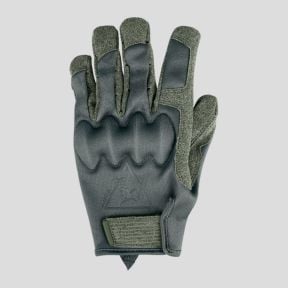 Rękawice taktyczne z osłonami - Zielone Olive - Ares