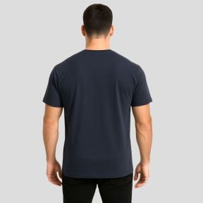 T-shirt Cooldry serigrafata Marine Nationale - Blu Marino - OPEX
