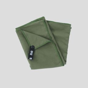 Microvezel handdoek Savane 80x40cm - Olijfgroen - OPEX