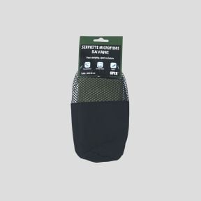 Serviette microfibre Savane 80x40cm - Vert Olive - OPEX