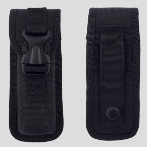Survival mes (lemmet 8,5cm) Frankrijk met etui - Zwart - OPEX