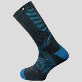 Trek Light sokken - Grijs/Blauw - Verjari