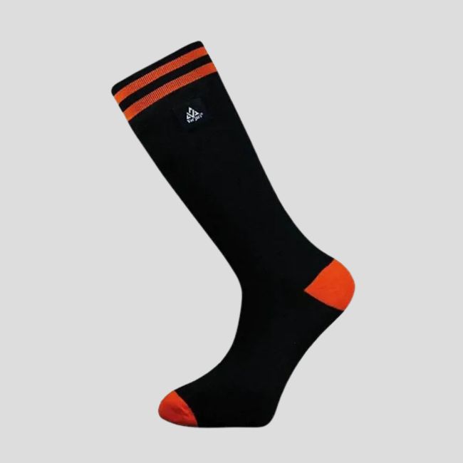 Calcetines Mountania - Negro/Naranja - Verjari