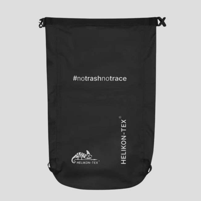 Sac poubelle réutilisable - Noir - Helikon