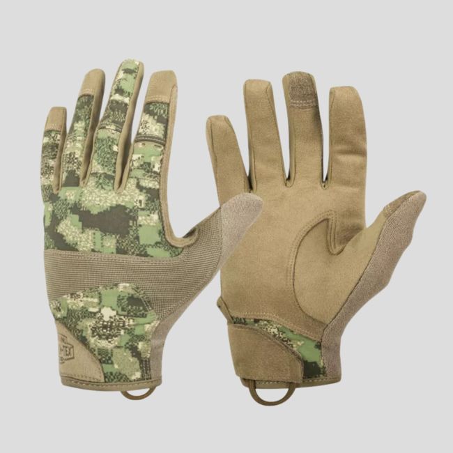 Taktische Handschuhe Range - Pencott Wildwood™ / Coyote A - Helikon