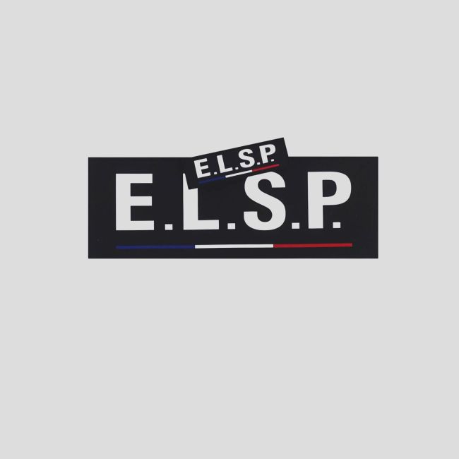 Opaska elastyczna czarne tło z rzepem 10x3cm - ELSP