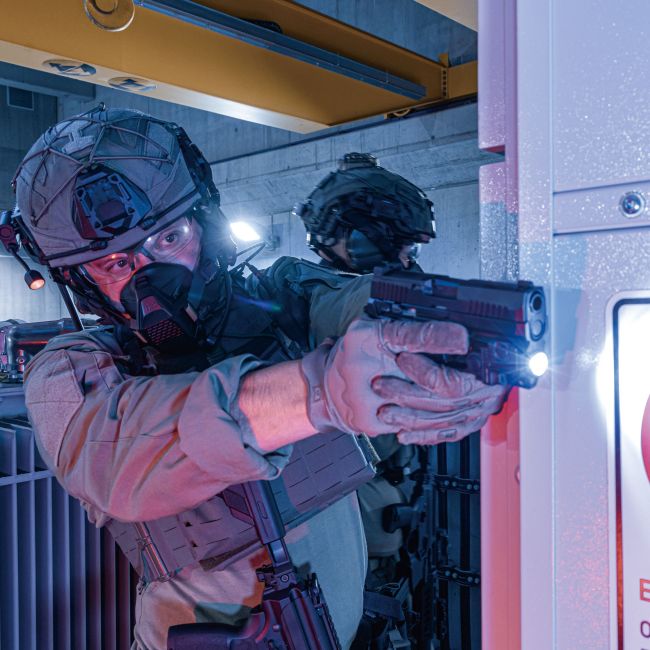Lampada tattica ricaricabile per arma corta WL14 (500 lumen) - Nextorch