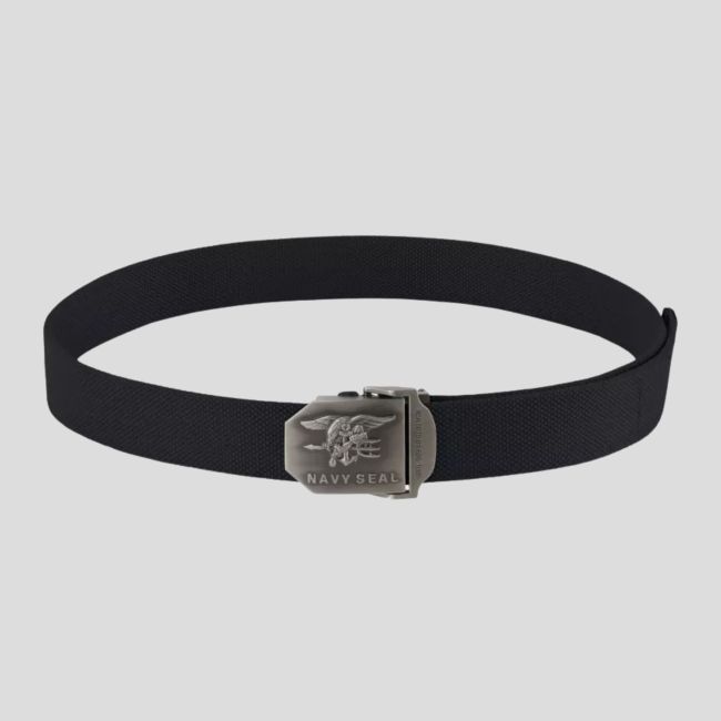 Pasek Navy Seal z poliestru czarny - Helikon