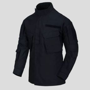 cpu® shirt - polycotton ripstop - navy blue - helikon