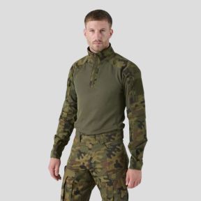 mcdu combat shirt® - nyco ripstop - pl woodland - helikon