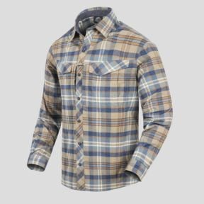 defender mk2 pilgrim shirt® - ginger plaid - helikon