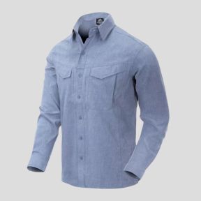 Chemise gentleman defender MK2 - Bleu clair chiné - Helikon