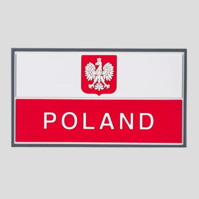 polish banner patch (90 x 50 mm) - pvc - true colors - helikon