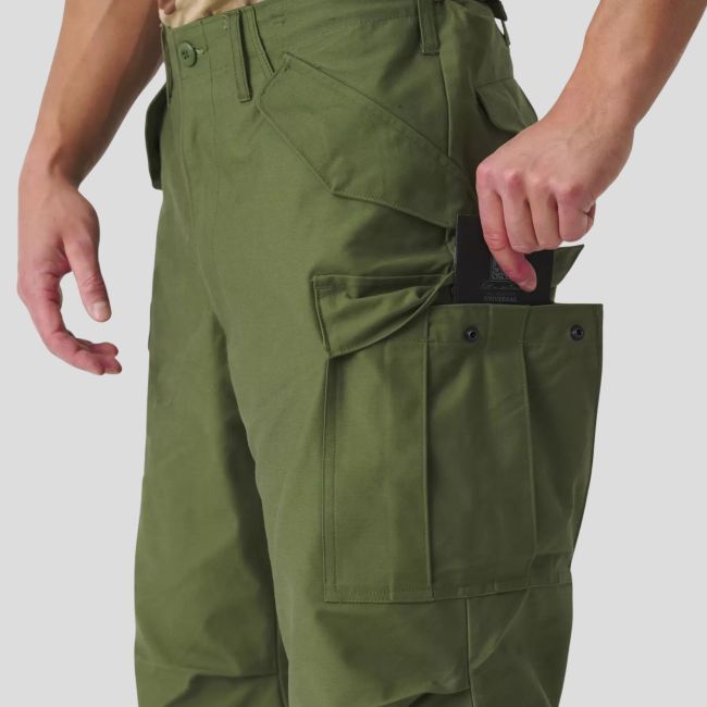 Pantalon m65 - Nyco satiné - Vert olive - Helikon
