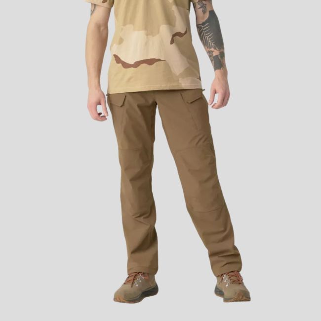 Spodnie taktyczne outdoorowe OTP - versastretch - Brązowy błotny - Helikon