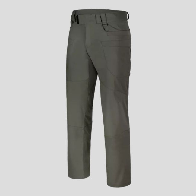 Hybride tactische broek - Polykatoen Ripstop - Taiga groen - Helikon