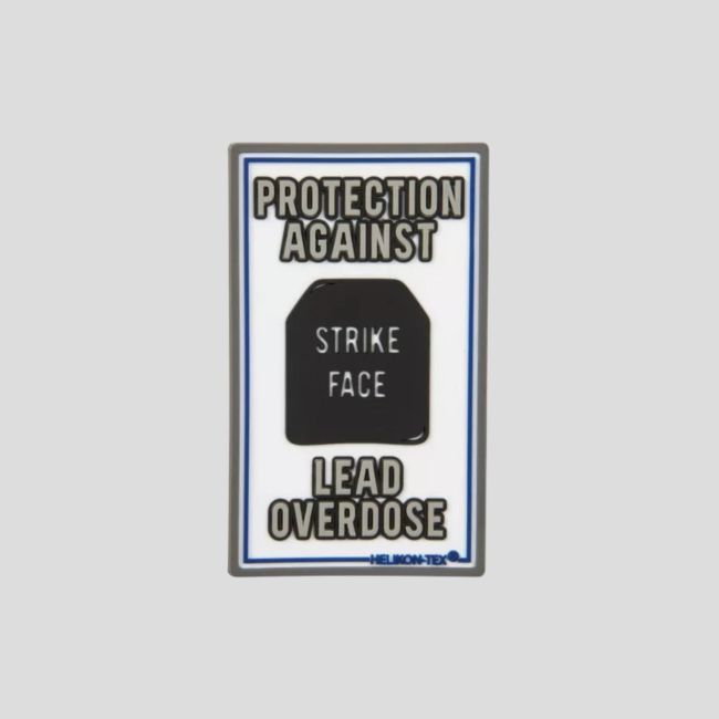 Patch « surdose de plomb » - Blanc - Helikon