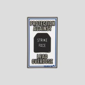 "lead overdose" patch - white - helikon