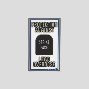 "lead overdose" patch - white - helikon