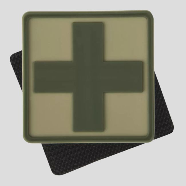 Patch croix médicale - pvc - Kaki - Helikon