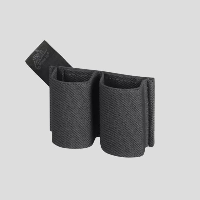 Doppel-Elastiktasche - Polyester - Anthrazitgrau - Helikon