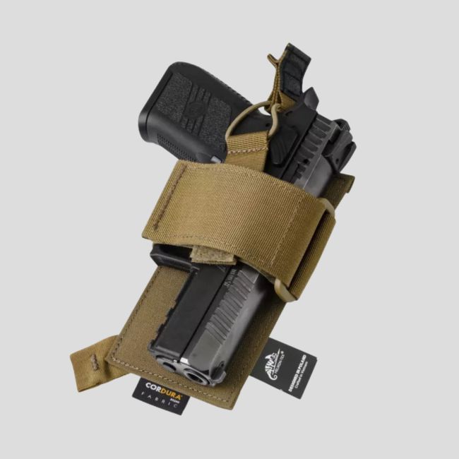 inverted pistol holder insert - cordura® -coyote - helikon