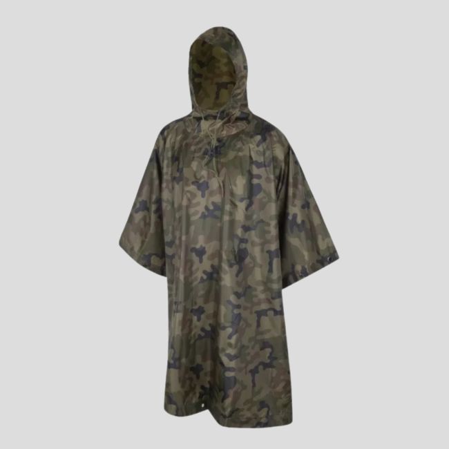 Poncho modèle américain - PL Woodland - Helikon