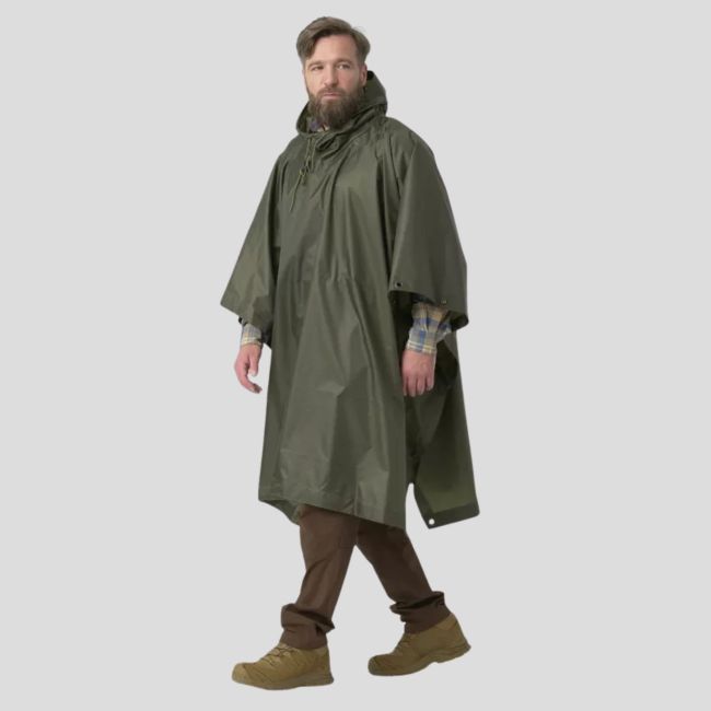 Poncho modèle américain - Vert olive - Helikon