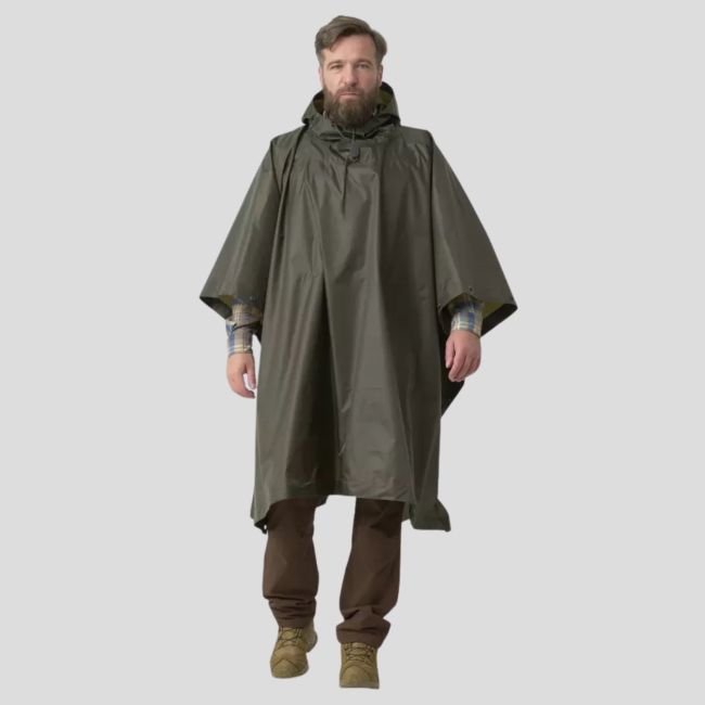 Poncho modèle américain - Vert taïga - Helikon