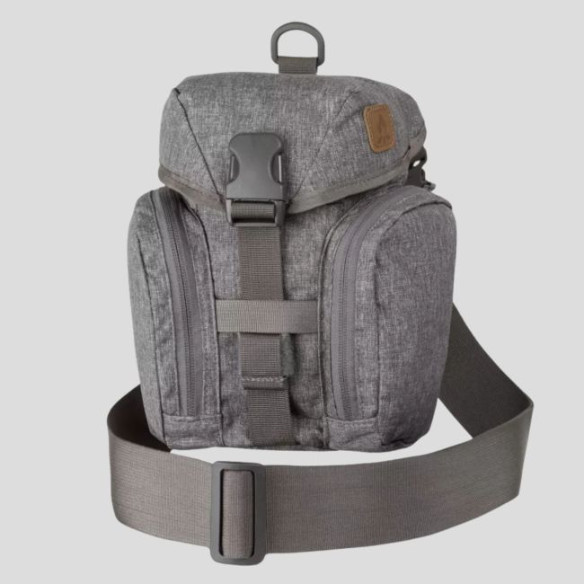 Sacoche essentielle - mélange Nylon Polyester - Gris chiné - Helikon