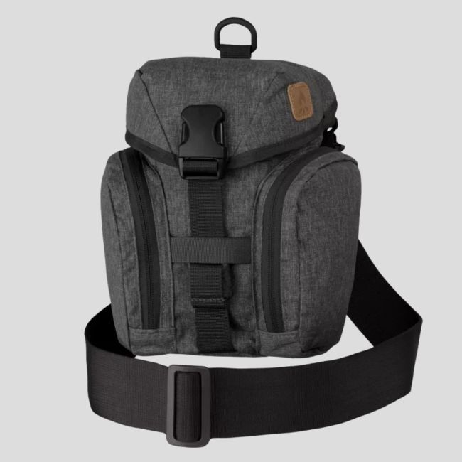 Essential tas - Nylon Polyester mix - Zwart-grijs gemêleerd - Helikon