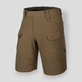 Taktische Outdoor-Shorts 11" - leichtes Versastretch - Schlammbraun - Helikon