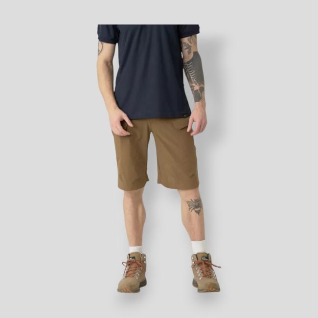 Szorty taktyczne outdoor 11" - lekki versastretch - Brązowy błoto - Helikon