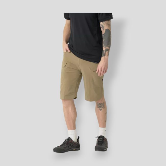 Tactische outdoorshort 11" - licht versastretch - Khaki - Helikon