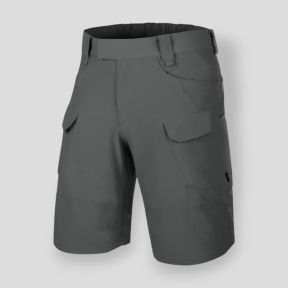 Tactische outdoorshort 11" - licht versastretch - Antracietgrijs - Helikon
