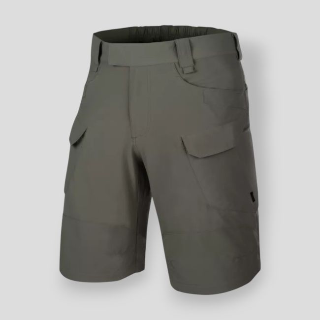 Tactische outdoorshort 11" - licht versastretch - Taïga groen - Helikon