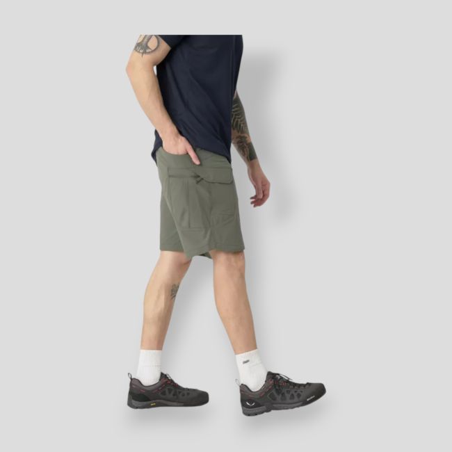 Tactische buitenshort 8.5" - lichte versastretch - Olijfgroen - Helikon